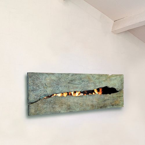 Kominki-rzeźby wykute z żelaza