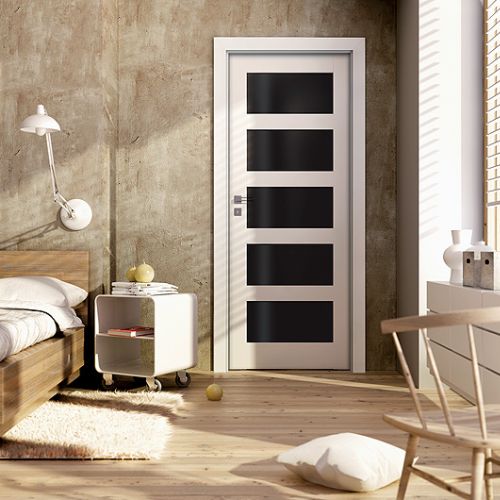 Drzwi Plano, mogą być lakierowane lub pokryte fornirem, Invado