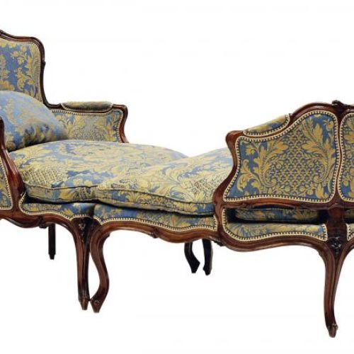 Duchesse brisée, w stylu Ludwika XV, poł. XVIII w.