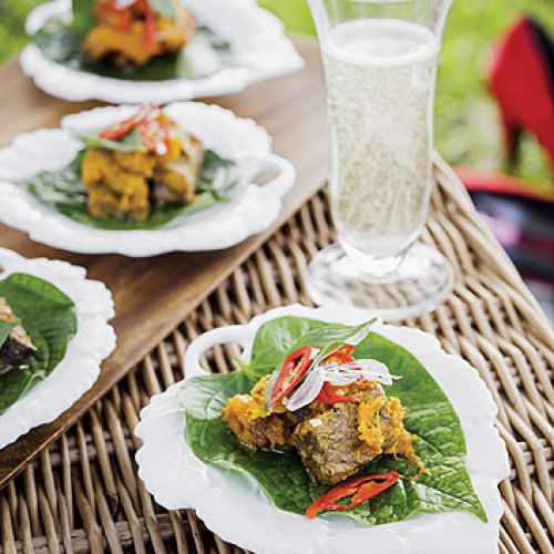 Duszona wołowina z dynią. Letnie przysmaki