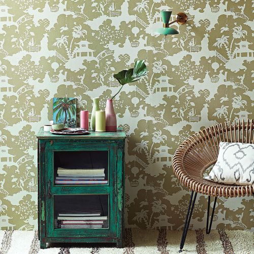 Orientalne wzory tapet Jima Thompsona