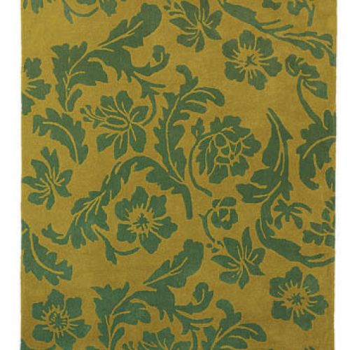 Dywan z kwiatowym wzorem. Projekt Nani Maquina.