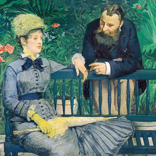 Édouard Manet W ogrodzie zimowym , 1878-1879