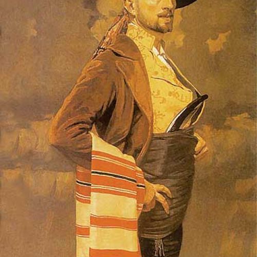 Edward Okuń, Autoportret w stroju hiszpańskim , 1911 r., Muzeum Narodowe w Warszawie.