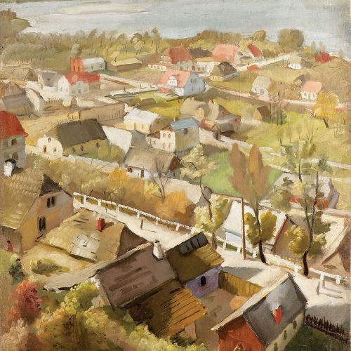 Efraim i Menasze Seidenbeutlowie Zaułek w Kazimierzu nad Wisłą