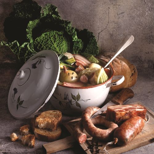 Eintopf z kapusty z kiełbasą i boczkiem