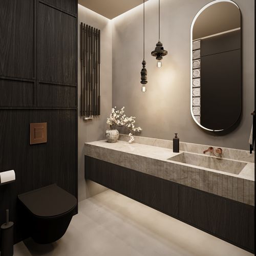 łazienka styl eklektyczny