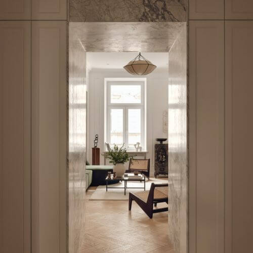 eklektyczny apartament w kamienicy