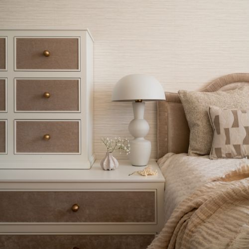 luksusowa kobieca sypialnia modern classic inspiracje