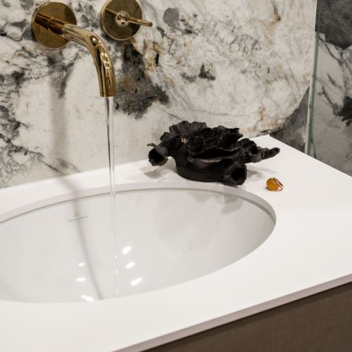 luksusowa łazienka modern classic inspiracje