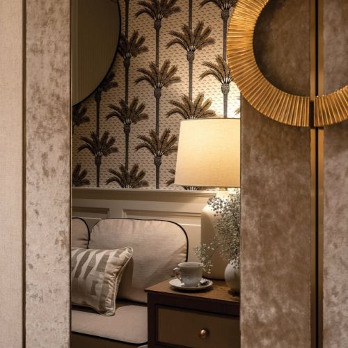 elegancki hol modern classic inspiracje