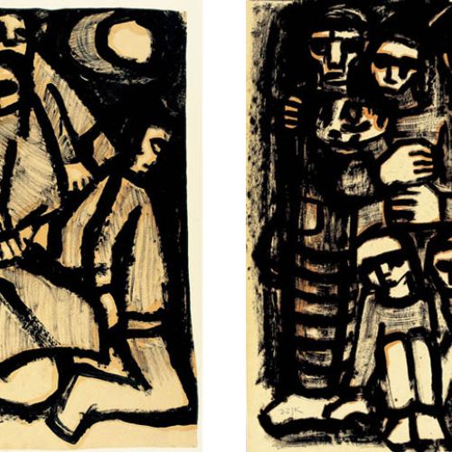 Etiuda II , Waldemar Cwenarski, 1952 r., MUZEUM NARODOWE WE WROCŁAWIU