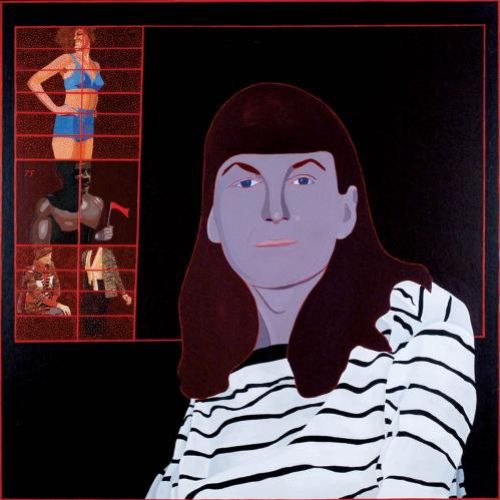 Ewa Kuryluk Bluzka w paski , 1975 r., GALERIA ART+ON