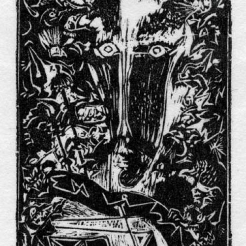 Exlibris Ignacego Witza , 1965 r., NAUTILUS