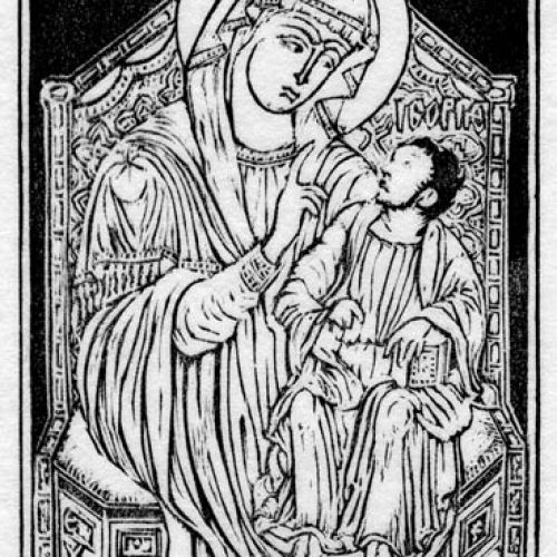 Exlibris Jerzego Nowosielskiego , 1965 r., NAUTILUS