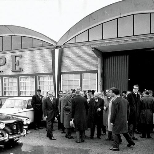 Fabryka Ipe Cavalli pod Bolonią, lata 70.