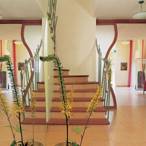 Falujące wnętrze to dowód na to, że przy projektowaniu przydaje się fantazja.