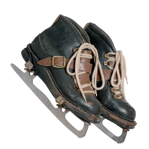 Figurówki dla panów, XX w. Na łyżwy