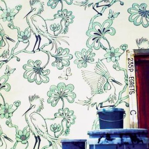 Florence Broadhurst- Kolekcja Egrets