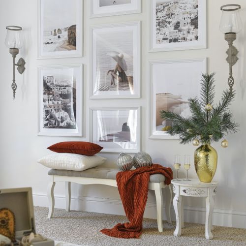 galeria zdjęć na ścianie