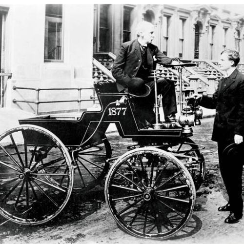 George B. Selden, wynalzaca,. Pan samochód i samochodziki