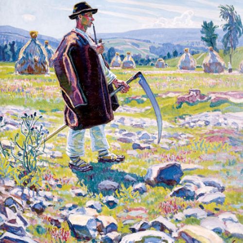 Gustaw Pillati, Żniwiarz , 1922/23 r., cw 12 000 zł, Ostoya, Warszawa