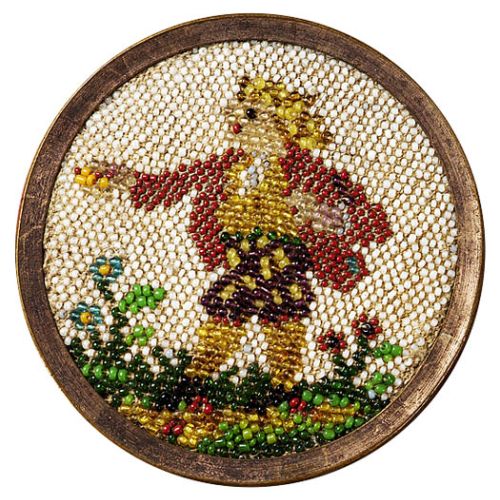 Guzik haftowany, fot. East News. Guzik z pętelką