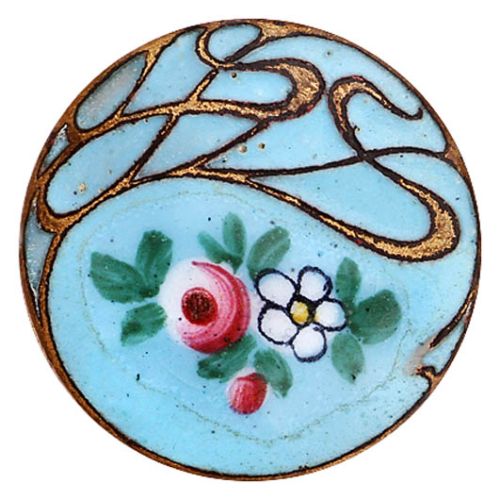 Guzik w stylu wiktoriańskim, fot. Shutterstock.com