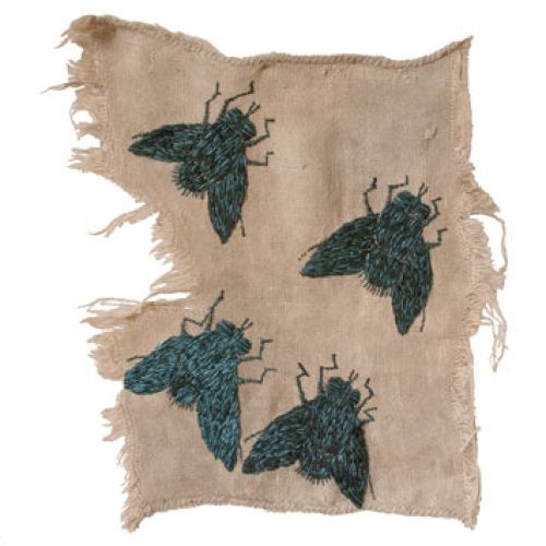 Haftowane muchy - Katarzyna Markiewicz.