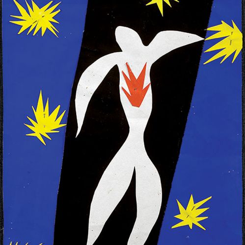 Henri Matisse Upadek Ikara , 1947 r.