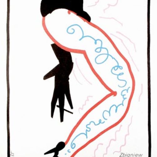 Henryk Tomaszewski, Manekiny , 1986 r., WWW.POLISHPOSTER.COM