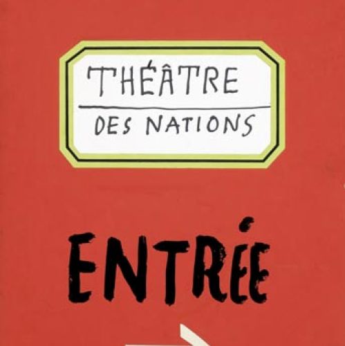 Henryk Tomaszewski, Théâtre des Nations, Varsovie , 1975 r., GALERIA GRAFIKI I PLAKATU