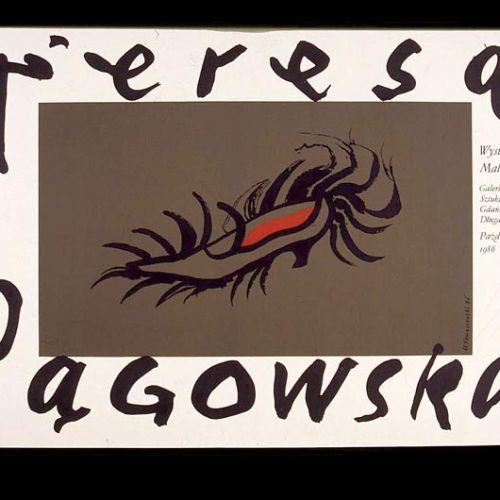 Henryk Tomaszewski, Wystawa Teresy Pągowskiej , 1986 r., ARCHIWUM HENRYKA TOMASZEWSKIEGO