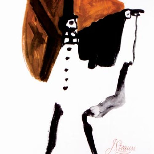 Henryk Tomaszewski, Zemsta nietoperza , 1970 r., WWW.POLISHPOSTER.COM