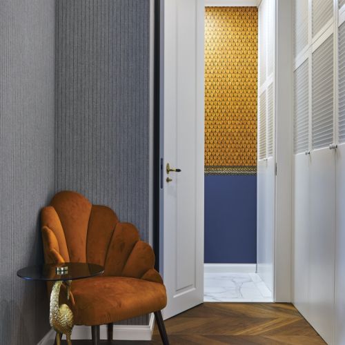 hol przedpokój w stylu amerykańskim