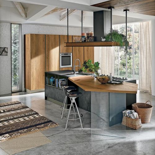 INFINITY DIAGONAL, niezależnie od tego, czy mamy półwysep, czy wyspę, warto wydzielić fragment blatu na