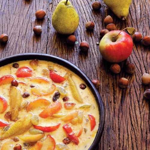 Jabłka i gruszki z piekarnika. Prosto z pieca