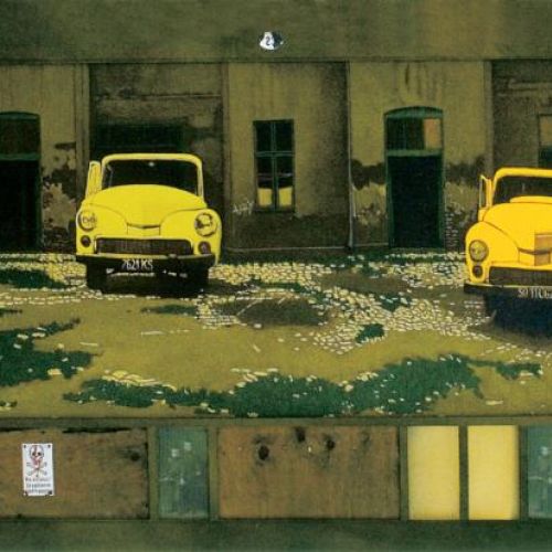 Jacek Rykała Emalia , 2007 r., własność artysty.