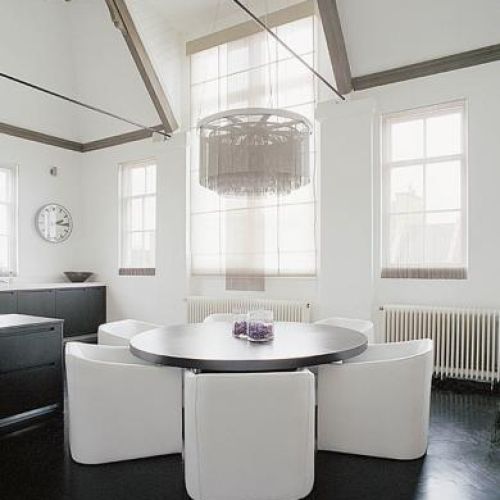 Jadalnia w domu projektantki. Kelly Hoppen - projekty ze znakiem first class