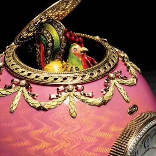 Jajko Fabergé Rotschidów, które w 2007 roku osiągnęło na aukcji cenę 18,5 mln dolarów, fot. BE