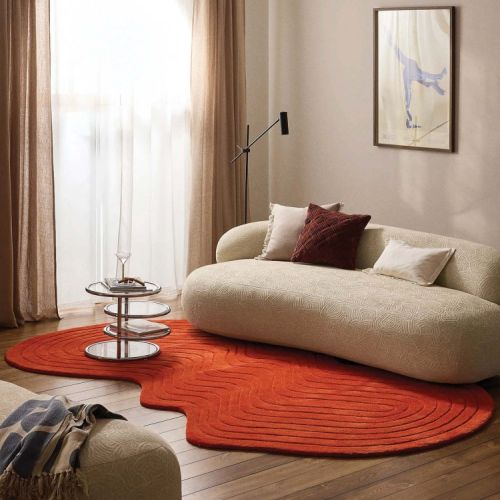 jak dobrać kolor dywanu do sofy