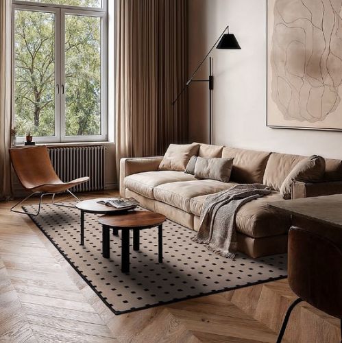 jak dobrać dywan do kanapy i narożnika