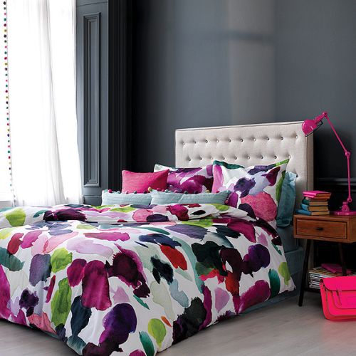 Jak malowana akwarelami, pościel z serii Abstract, od 65 funtów, www.bluebellgray.com, BluebellgrAy