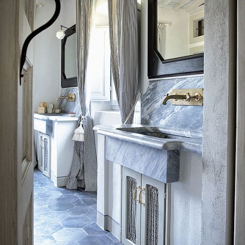 Piękny dom w stylu country chic