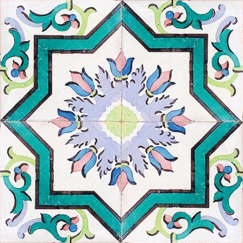 Jak portugalskie płytki z XIX wieku (od 3 do 8 euro/szt.). EUROMKII