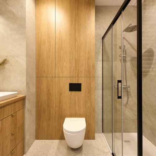 łazienka w małym mieszkaniu 37 m2