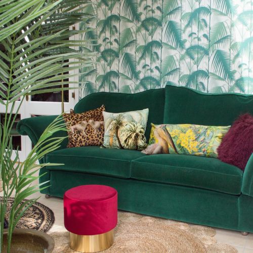 zielony salon zdjęcia