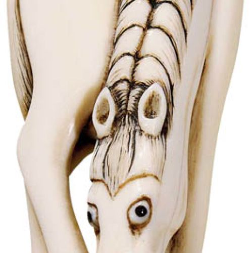 Japoński drewniany guzik, XIX w., fot. Forum