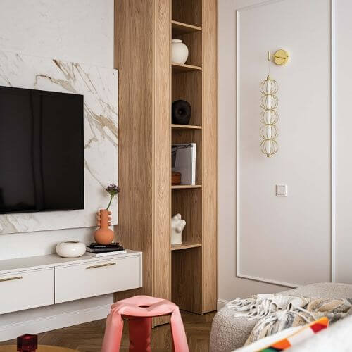 jasne mieszkanie 80 m2 na Mokotowie