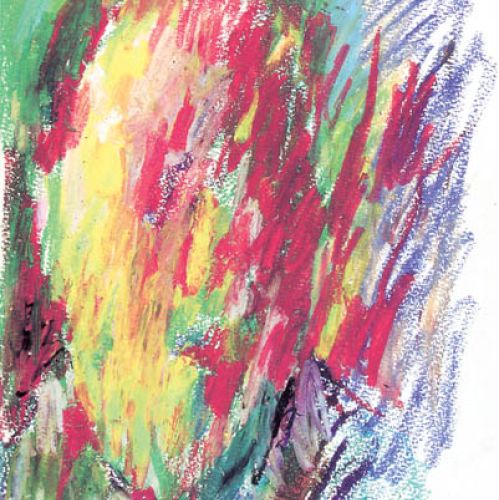 Jerzy Panek, Autoportret z czerwonym cieniem , 19999 r., Rempex